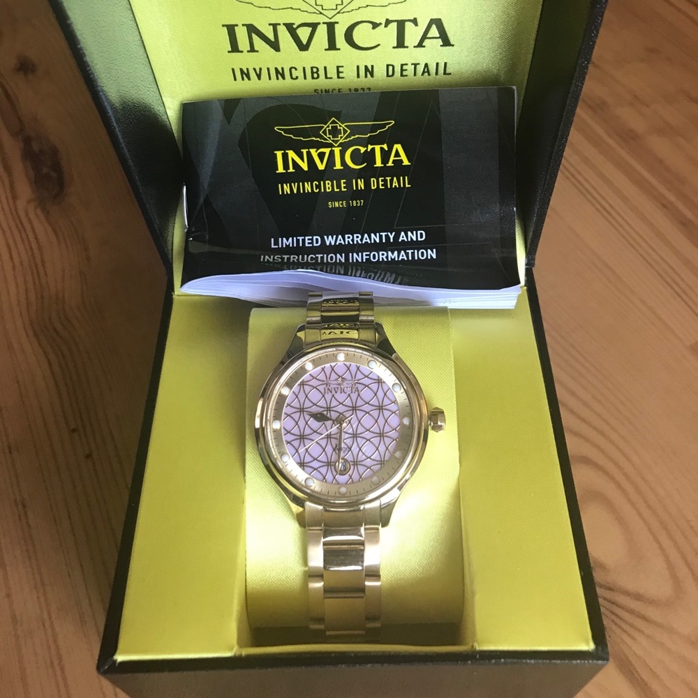 Invicta water resistant woman’s watch